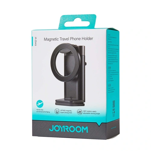 Buy Joyroom JR-ZS413 magnetic travel stand for 4.7-7.0’ phone black - JYR1091 - {ean13} - Home Screen Store Europe