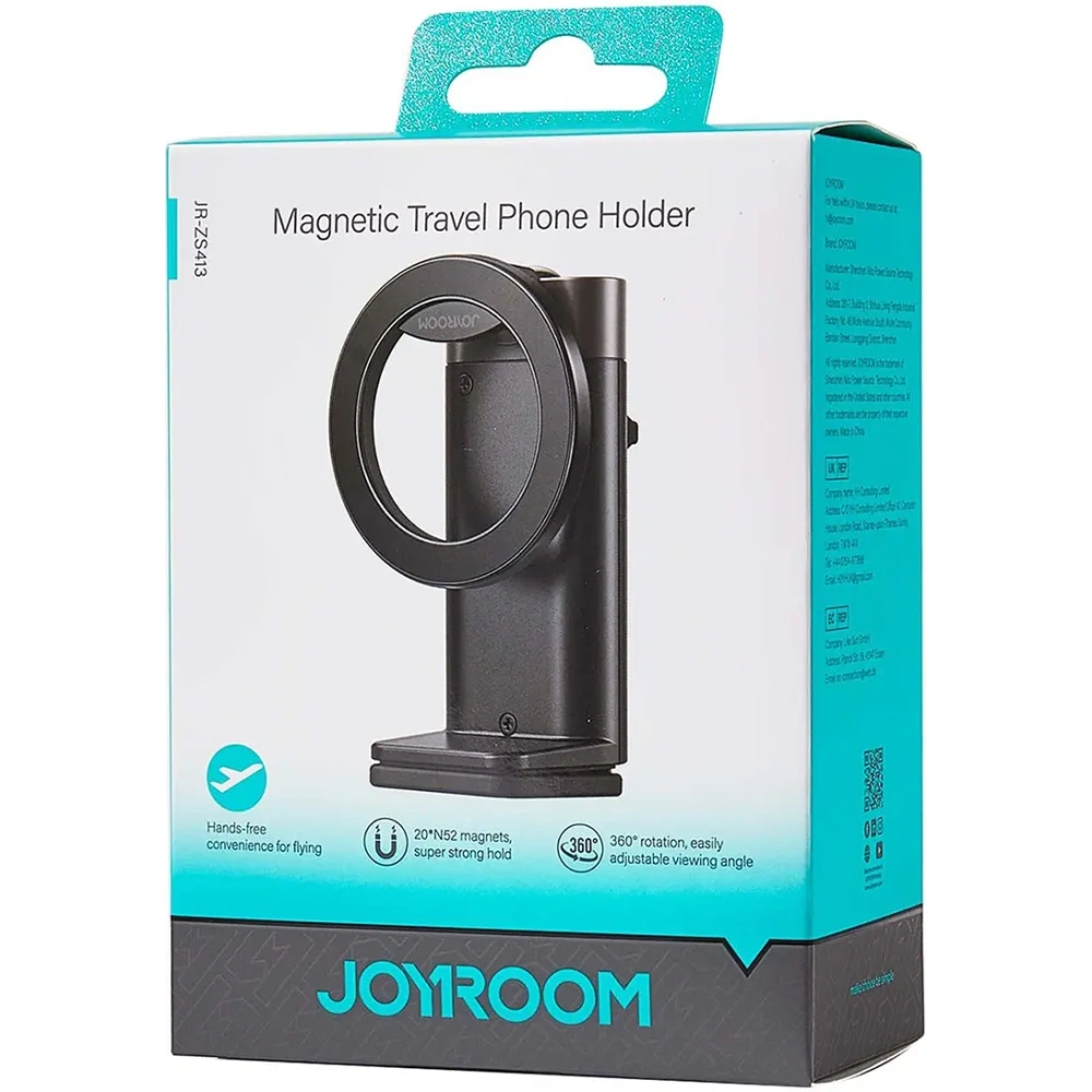 Magnetyczny stojak podróżny Joyroom JR-ZS413 na telefon 4.7-7.0" czarny
