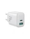 Kup Joyroom JR-TCF21 încărcător de perete USB-C / USB-A 20W PD / QC 3.0 alb - JYR1092 - {ean13} - Sklep Home Screen