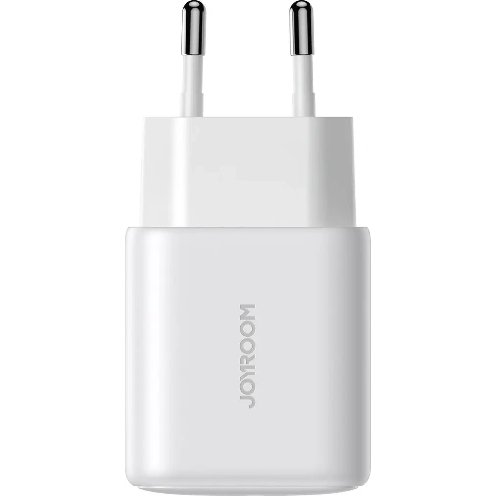 Ładowarka sieciowa Joyroom JR-TCF21 USB-C / USB-A 20W PD / QC 3.0 biała