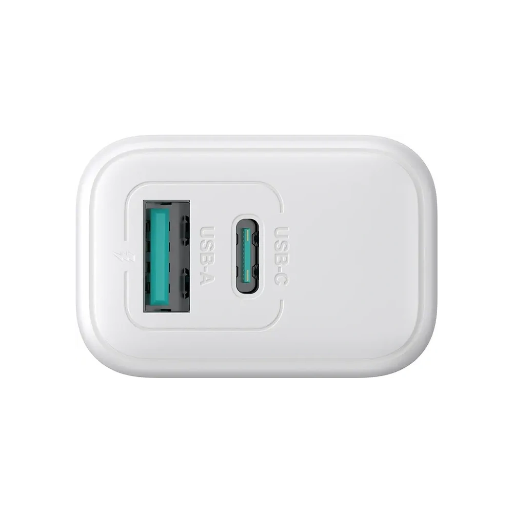 Ładowarka sieciowa Joyroom JR-TCF21 USB-C / USB-A 20W PD / QC 3.0 biała