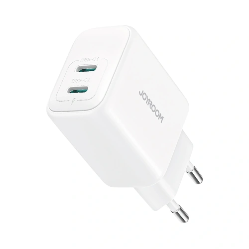 Kup Ładowarka sieciowa Joyroom JR-TCF12 2xUSB-C 20W PD / QC 3.0 biała - JYR1093 - {ean13} - Sklep Home Screen