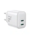 Kup Ładowarka sieciowa Joyroom JR-TCF12 2xUSB-C 20W PD / QC 3.0 biała - JYR1093 - {ean13} - Sklep Home Screen