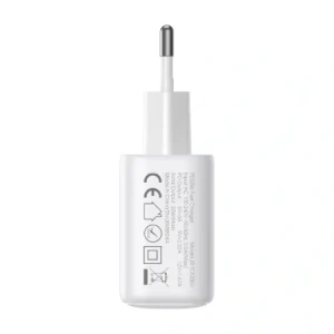 Buy Joyroom JR-TCF12 wall charger 2xUSB-C 20W PD / QC 3.0 white - JYR1093 - {ean13} - Home Screen Store Europe