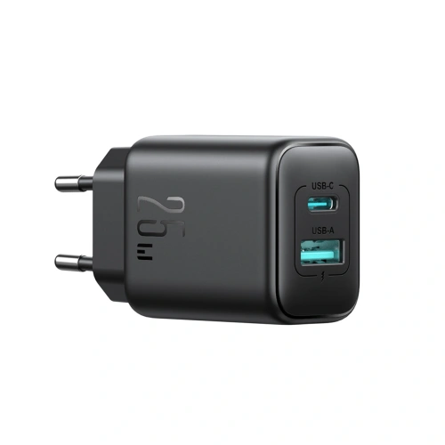 Kup Ładowarka sieciowa Joyroom JR-TCF13 USB-A, USB-C 25W SFC / PPS / PD czarna - JYR1094 - {ean13} - Sklep Home Screen