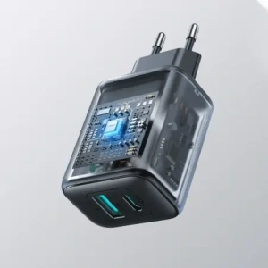 Kup Ładowarka sieciowa Joyroom JR-TCF13 USB-A, USB-C 25W SFC / PPS / PD czarna - JYR1094 - {ean13} - Sklep Home Screen