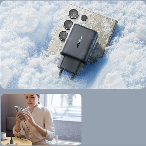 Kup Joyroom JR-TCF23 încărcător de perete USB-C 25W SFC / PPS / PD negru - JYR1095 - {ean13} - Sklep Home Screen