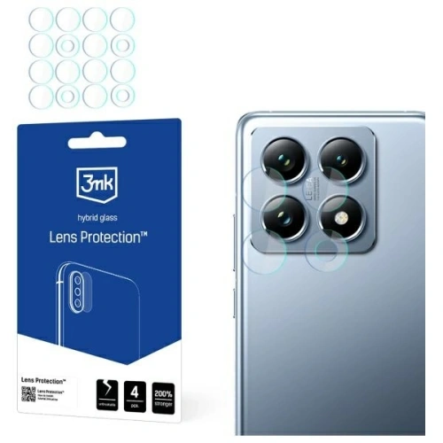 Kup Szkło hybrydowe na obiektyw aparatu 3MK Lens Protect Xiaomi 14T / 14T Pro [4 PACK] - 3MK15794 - {ean13} - Sklep Home Screen