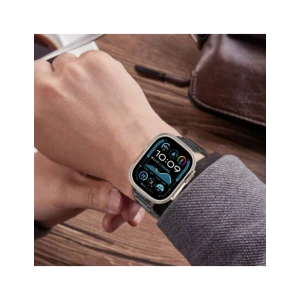 Kup Tech-Protect Edelstahl Classic Apple Watch 6 / 7 / 8 / 9 / 10 / SE / Ultra 1 / 2 44/45/46/49mm Schwarz - THP3485 - {ean13} - Sklep Home Screen