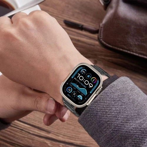 Kup Bransoleta Tech-Protect Stainless Classic Apple Watch 6 / 7 / 8 / 9 / 10 / SE / Ultra 1 / 2 44/45/46/49mm Titanium - THP3486 - {ean13} - Sklep Home Screen