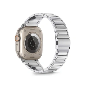 Kup Tech-Protect Edelstahl Classic Apple Watch 6 / 7 / 8 / 9 / 10 / SE / Ultra 1 / 2 44/45/46/49mm Silber - THP3487 - {ean13} - Sklep Home Screen