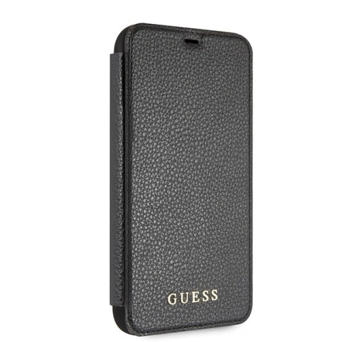 Kup Guess Apple Tasche GUFLBKI61IGLBK iPhone XR schwarz /schwarz Buch Iridescent - GUE390BLK - {ean13} - Sklep Home Screen