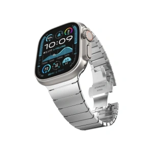 Kup Tech-Protect Linkband Apple Watch 6 / 7 / 8 / 9 / 10 / SE / Ultra 1 / 2 44/45/46/49mm Silber - THP3490 - {ean13} - Sklep Home Screen