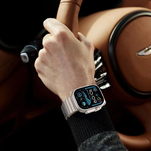 Kup Tech-Protect Linkband Apple Watch 6 / 7 / 8 / 9 / 10 / SE / Ultra 1 / 2 44/45/46/49mm Ezüst - THP3490 - {ean13} - Sklep Home Screen