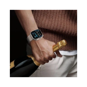 Kup Tech-Protect Linkband Apple Watch 6 / 7 / 8 / 9 / 10 / SE / Ultra 1 / 2 44/45/46/49mm Silber - THP3490 - {ean13} - Sklep Home Screen