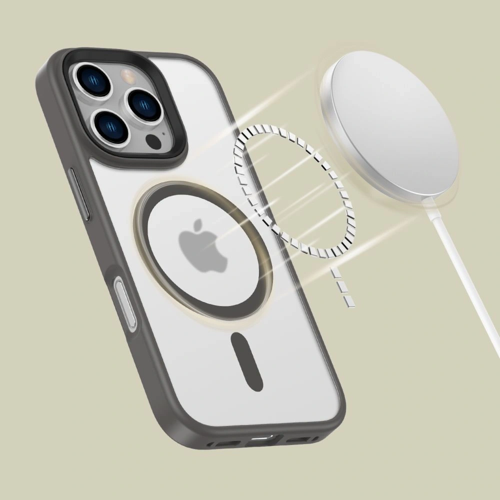 Etui Tech-Protect MagMat MagSafe Apple iPhone 16 Pro Matte Titanium