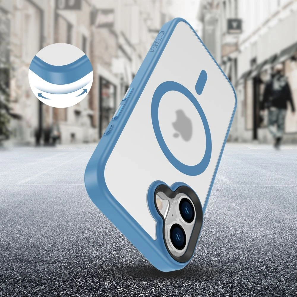 Etui Tech-Protect MagMat MagSafe Apple iPhone 16 Matte Ultramarine