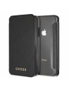 Etui Guess GUFLBKI61IGLTBK Apple iPhone XR negru/czarny carte Iridescent