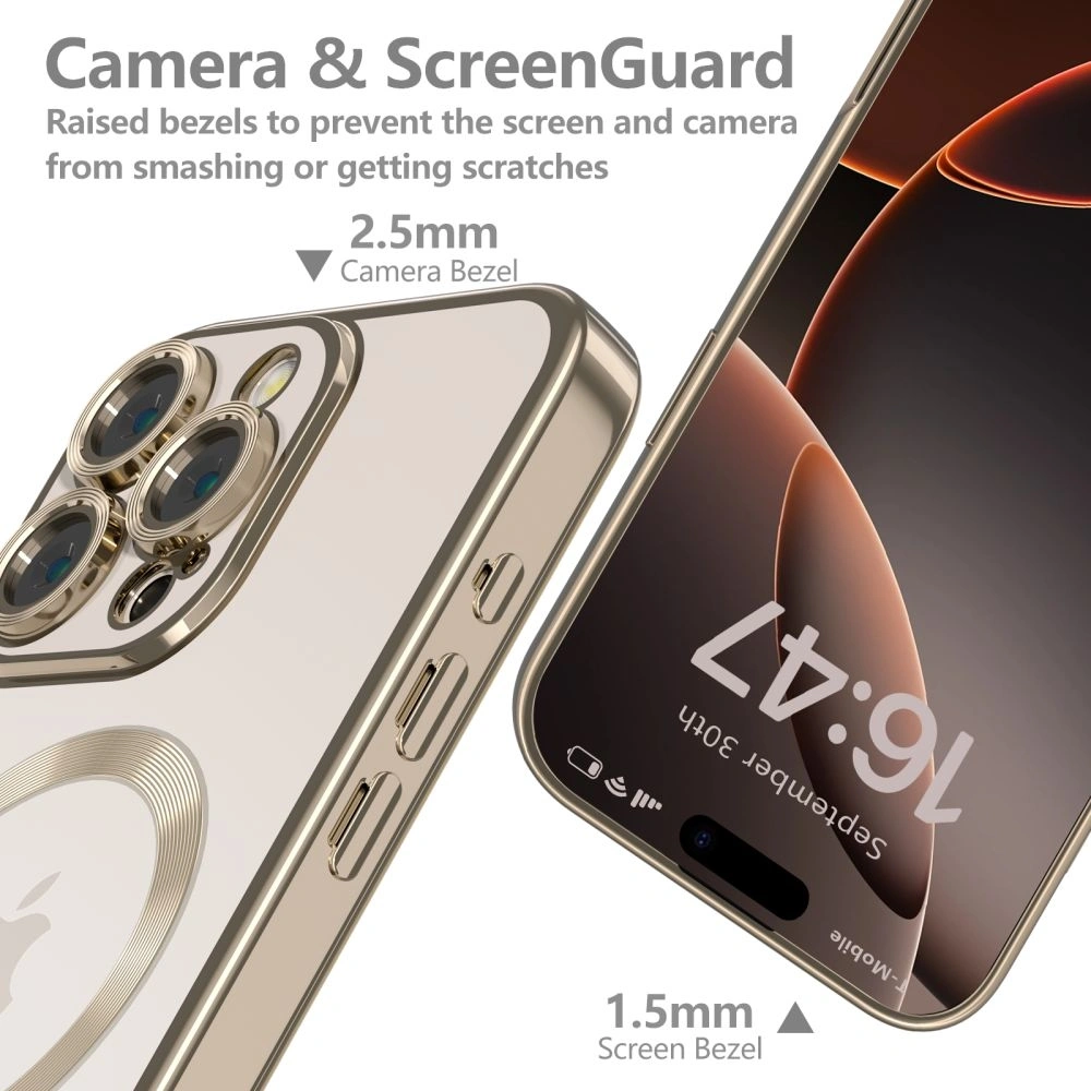 Etui Tech-Protect MagFlex MagSafe Apple iPhone 16 Pro Max Shiny Desert