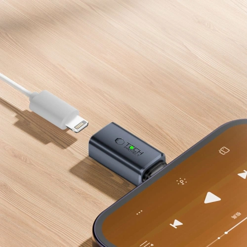 Buy Tech-Protect Ultraboost Audio Adapter USB-C / Lightning Grey - THP3503 - {ean13} - Home Screen Store Europe