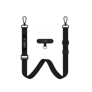 Smyčec Tech-Protect C6S Rope Crossbody Black