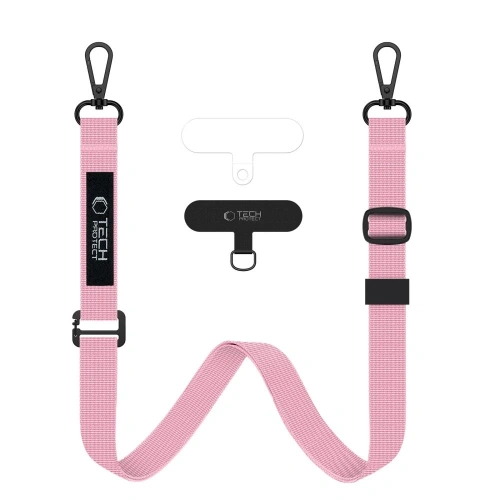 Kup Smycz Tech-Protect C6S Rope Crossbody Baby Pink - THP3505 - {ean13} - Sklep Home Screen