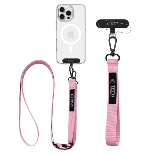 Kup Smycz Tech-Protect C6S Rope Crossbody Baby Pink - THP3505 - {ean13} - Sklep Home Screen