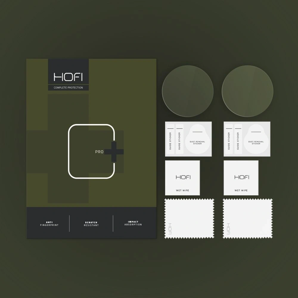 Szkło hartowane Hofi Glass Pro+ Amazfit T-Rex 3 Clear [2 PACK]