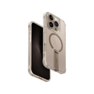 Buy UNIQ Eleva with Vertica Stand Apple iPhone 16 Pro taupe gold - UNIQ1386 - {ean13} - Home Screen Store Europe
