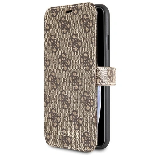 Kup Etui Guess GUFLBKI654GB Apple iPhone XS Max brown/brązowy book 4G - GUE394BR - {ean13} - Sklep Home Screen