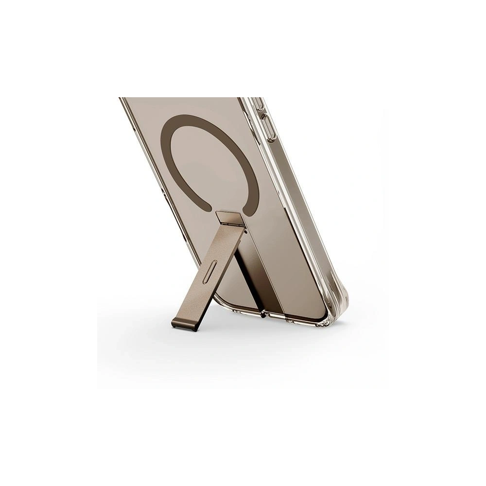 Etui UNIQ Eleva with Vertica Stand Apple iPhone 16 Pro złoty/taupe gold