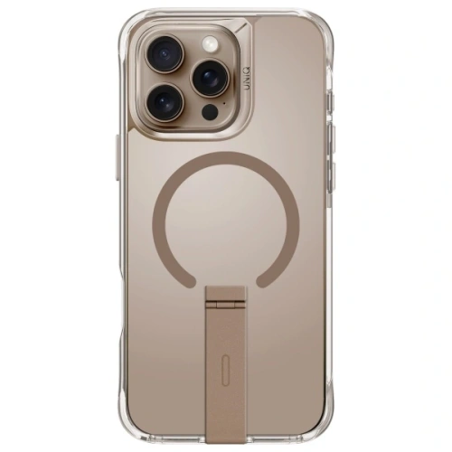 Buy UNIQ Eleva with Vertica Stand Apple iPhone 16 Pro Max taupe gold - UNIQ1387 - {ean13} - Home Screen Store Europe