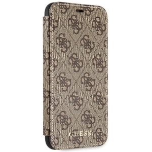 Kup Etui Guess GUFLBKI654GB Apple iPhone XS Max brown/brązowy book 4G - GUE394BR - {ean13} - Sklep Home Screen