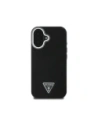 Buy Guess GUHMP16MPGTSPSK Apple iPhone 16 Plus hardcase Grained Triangle MagSafe black - GUE4167 - {ean13} - Home Screen Store Europe