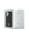 Buy Guess GUHMP16MPGTSPSK Apple iPhone 16 Plus hardcase Grained Triangle MagSafe black - GUE4167 - {ean13} - Home Screen Store Europe