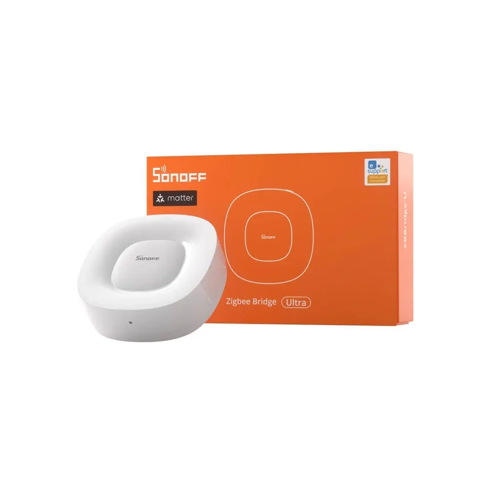 Bramka Matter ZigBee Bridge Ultra SONOFF ZBBridge-U (RJ45 LAN, 1.5 GHz, 1 GB RAM, 8 GB)