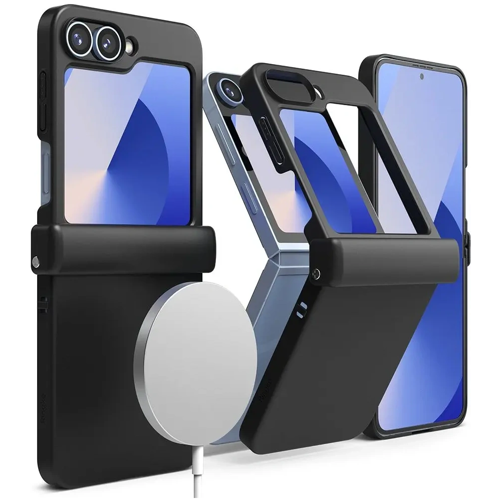 Etui Ringke Slim Hinge Magnetic MagSafe Samsung Galaxy Z Flip 6 / 7 FE Black