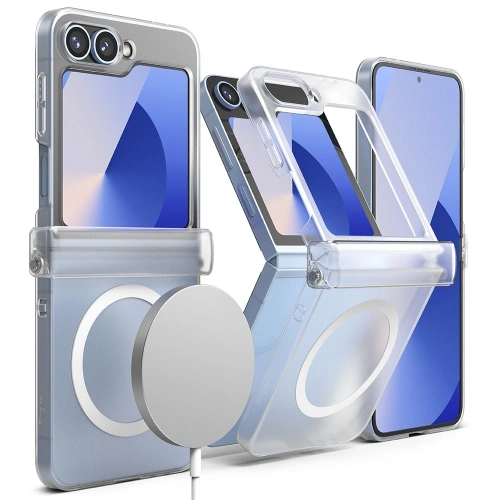Kup Etui Ringke Slim Hinge Magnetic MagSafe Samsung Galaxy Z Flip 6 Matte Clear - RGK11683 - {ean13} - Sklep Home Screen