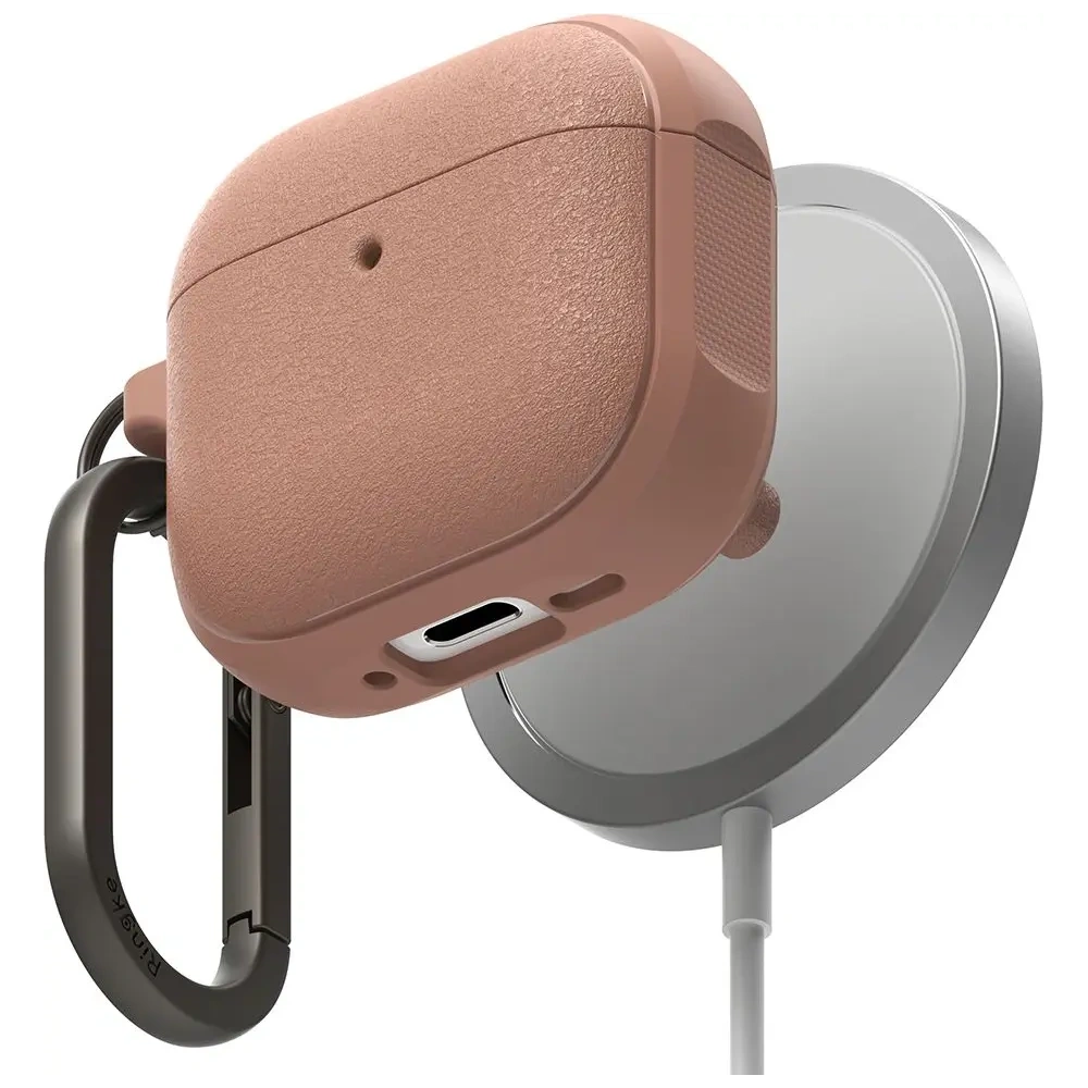 Etui Ringke Onyx Magnetic MagSafe Apple AirPods 4 Constant Coral