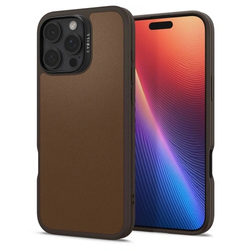 Buy Spigen Cyrill Kajuk Mag MagSafe Apple iPhone 16 Pro Max Saddle Brown - SPN16545 - {ean13} - Home Screen Store Europe