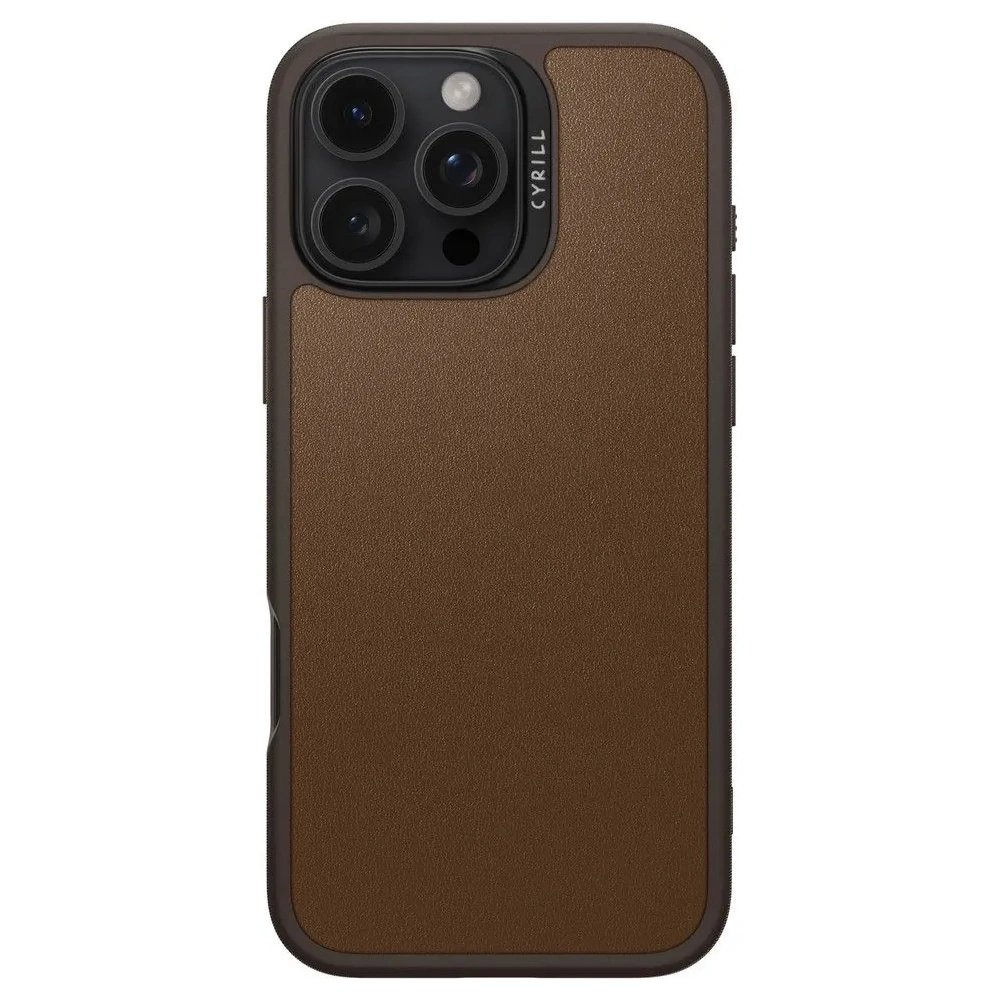 Etui Spigen Cyrill Kajuk Mag MagSafe Apple iPhone 16 Pro Max Saddle Brown