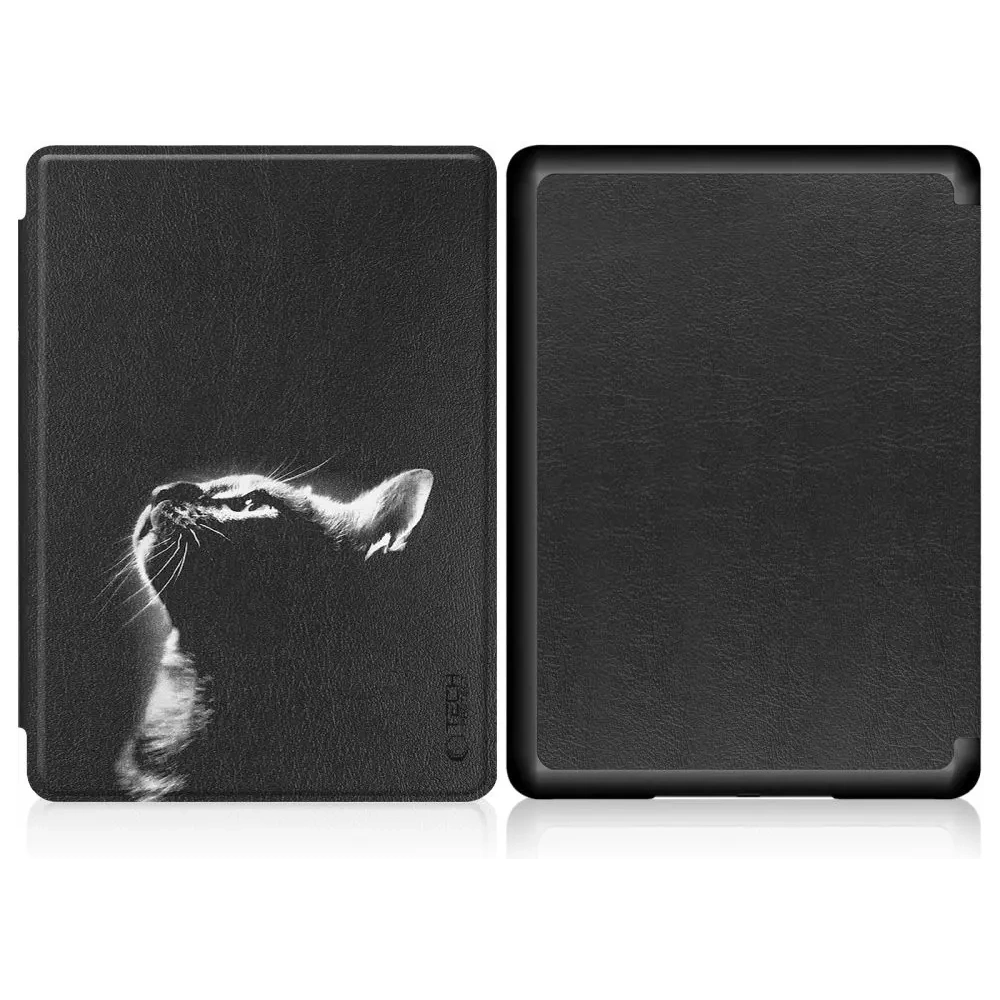 Etui Tech-Protect SmartCase Kindle 11 / 12 2022 / 2024 Black Cat