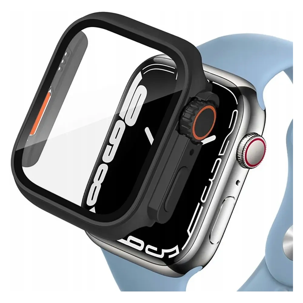 Etui Tech-Protect Defense360 Apple Watch 10 / 11 46mm Black/orange