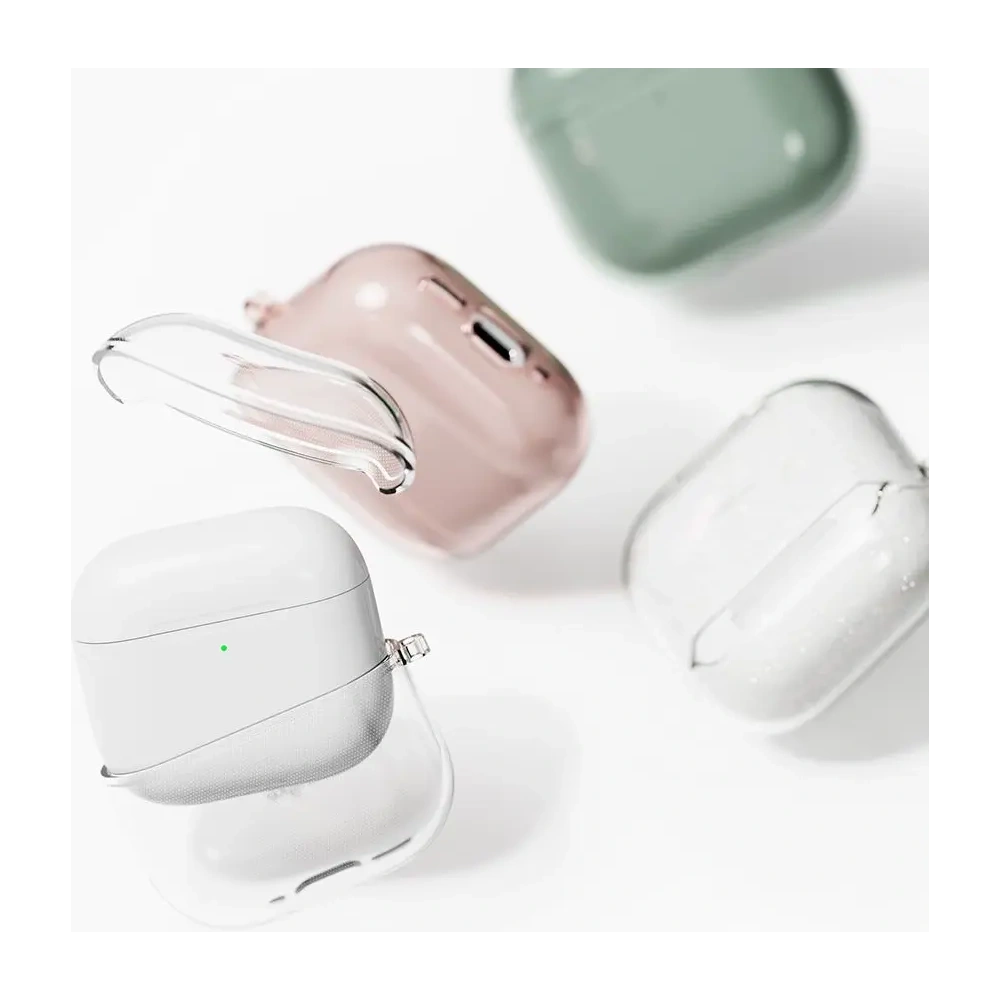 Etui Ringke Air Apple AirPods 4 Glitter Clear