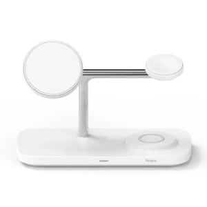 Kup Bezdrátová nabíječka Ringke 3w1 Qi2 Magnetic MagSafe Wireless Charger White - RGK11693 - {ean13} - Sklep Home Screen