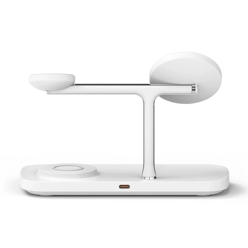 Kup Bezdrátová nabíječka Ringke 3w1 Qi2 Magnetic MagSafe Wireless Charger White - RGK11693 - {ean13} - Sklep Home Screen