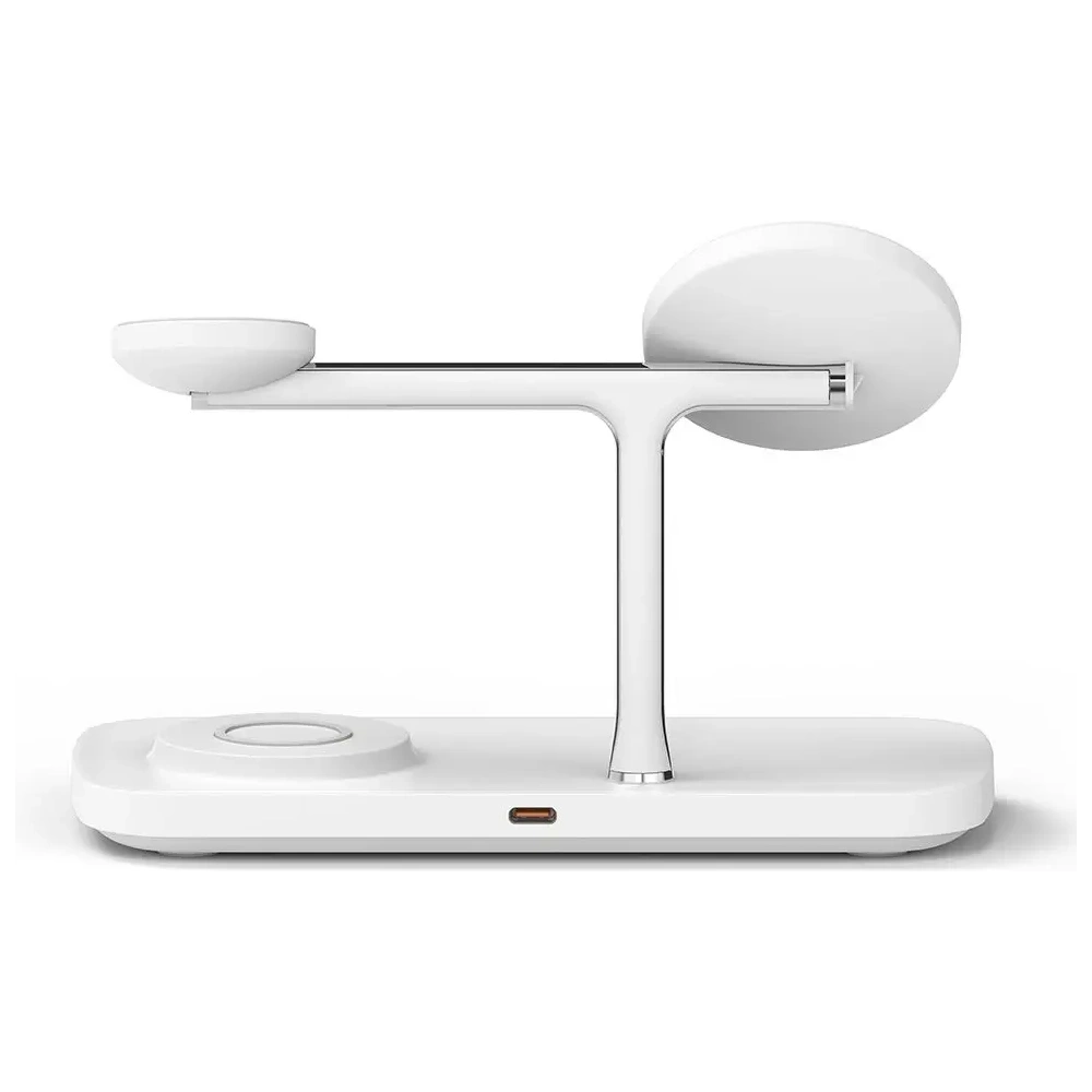 Ładowarka bezprzewodowa Ringke 3w1 Qi2 Magnetic MagSafe Wireless Charger White