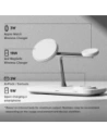 Kup Bezdrátová nabíječka Ringke 3w1 Qi2 Magnetic MagSafe Wireless Charger White - RGK11693 - {ean13} - Sklep Home Screen