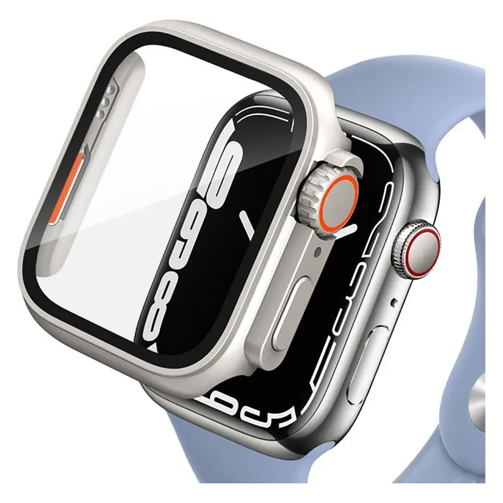 Etui Tech-Protect Defense360 Apple Watch 10 / 11 46mm Titanium/orange