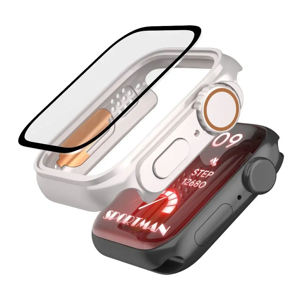 Etui Tech-Protect Defense360 Apple Watch 10 / 11 46mm Titanium/orange